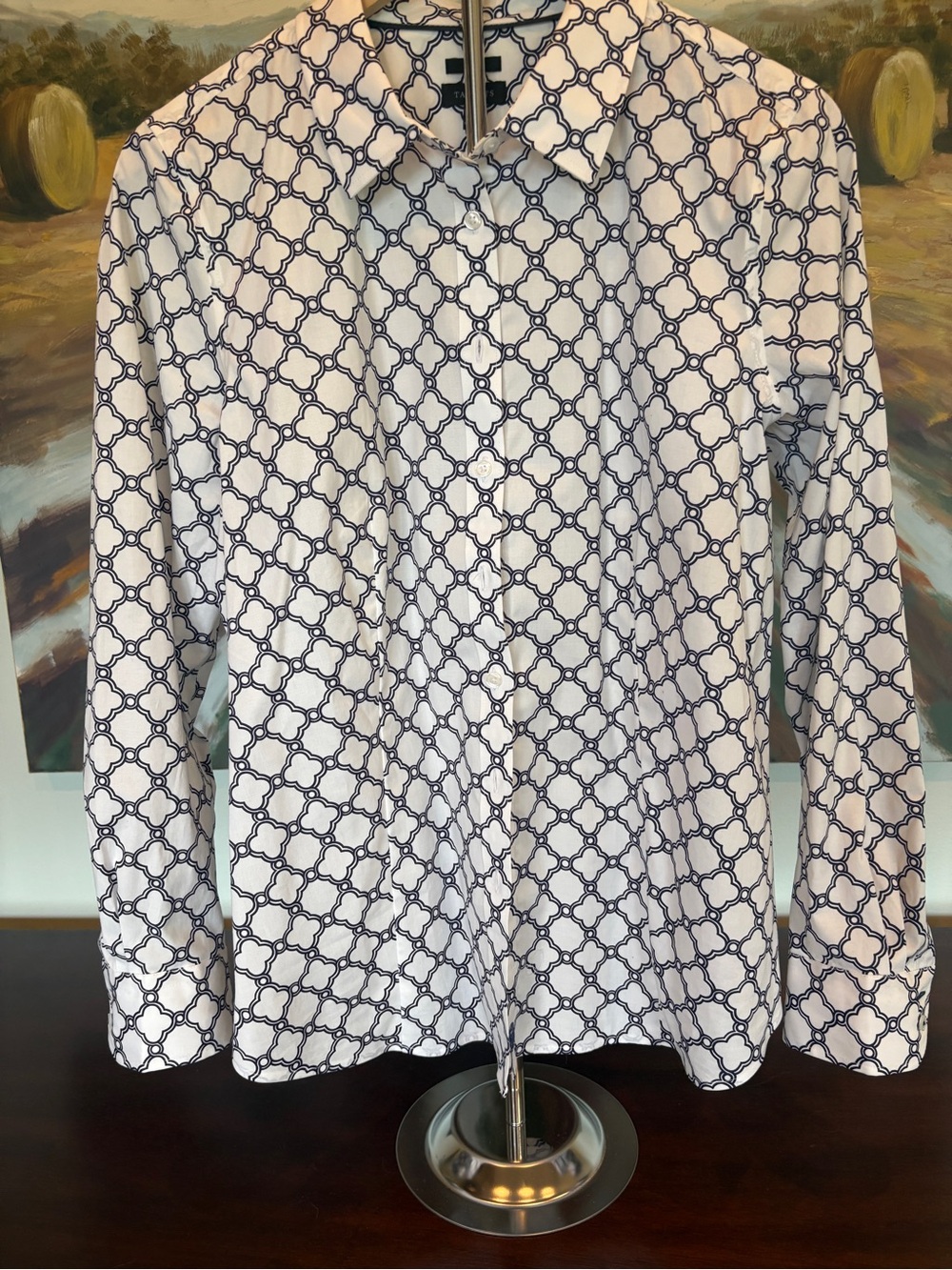 EUC Talbots Button-Up Shirt, sz 12